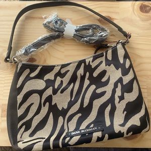 Handbag Purse Dana Buchman Zebra Print NWOT’s